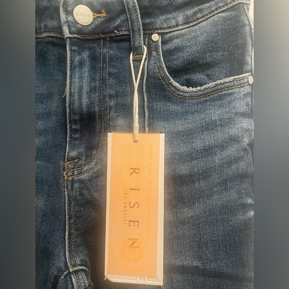 Risen Blue Denim Jeans - Picture 4 of 8